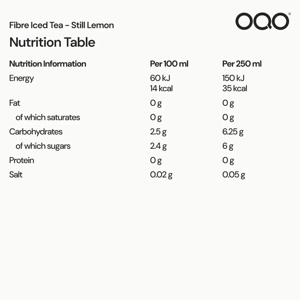 Fibre Iced Tea – Still Lemon
