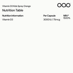 Vitamin D3 Kids Spray